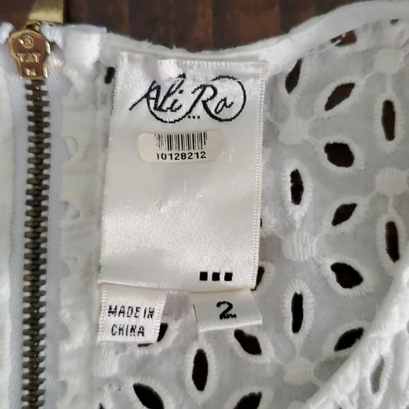 Ali Ro Jolene White Dress - Picture 8 of 9